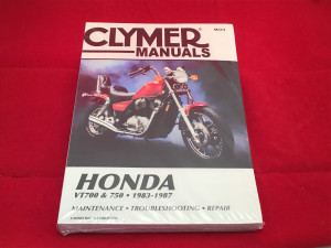Clymer Manual Honda VT700 og 750 83-87
