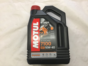 Motul 10w-40 hel syntetisk olje