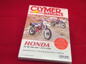 Clymer Manual Honda XL, XR500-XL600 79-90