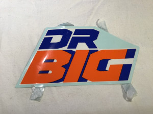 Suzuki DR BIG, DR750 tank emblem  88-89 obs kun et stk