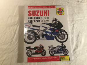 Haynes verkstedsmanual. GSXR60097-00 GsxR75096-99 