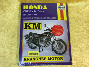 Verkstedsmanual CB750 SOHC