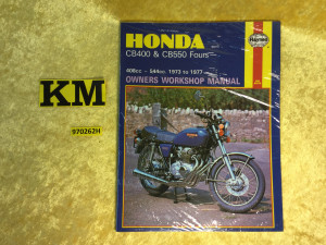 Haynes manual CB400/550F