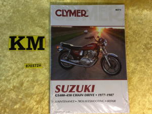 Clymer manual Suzuki GS400/ GS450