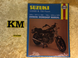 Haynes manual GS550/750