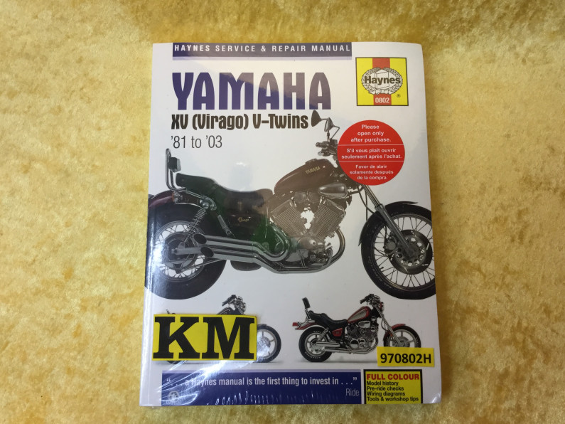 Yamaha virago 125 manual top